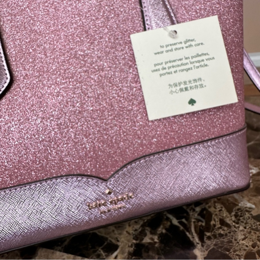 Authentic Kate Spade Lola Glitter Satchel - Picture 3 of 15